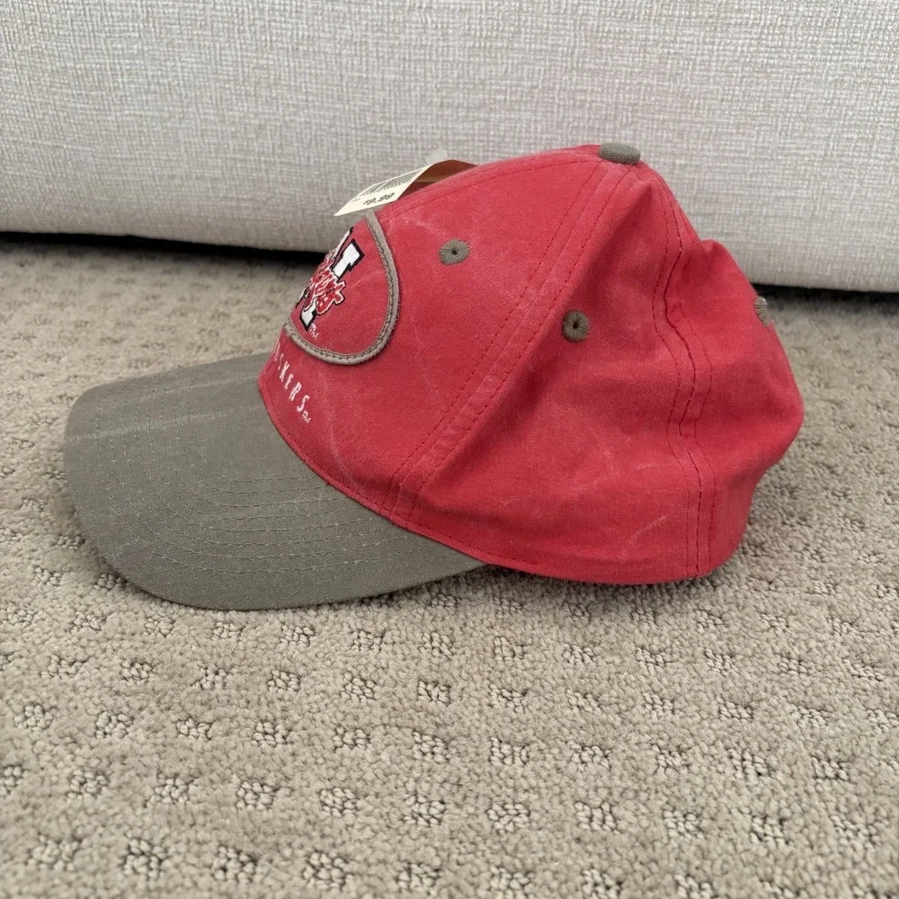 Vintage University of Nebraska Cornhuskers Adjustable Hat Adult Unisex Red NWT‎